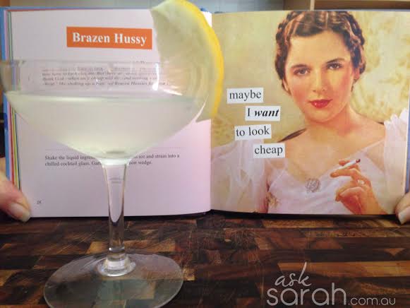Recipe: Brazen Hussy Cocktail