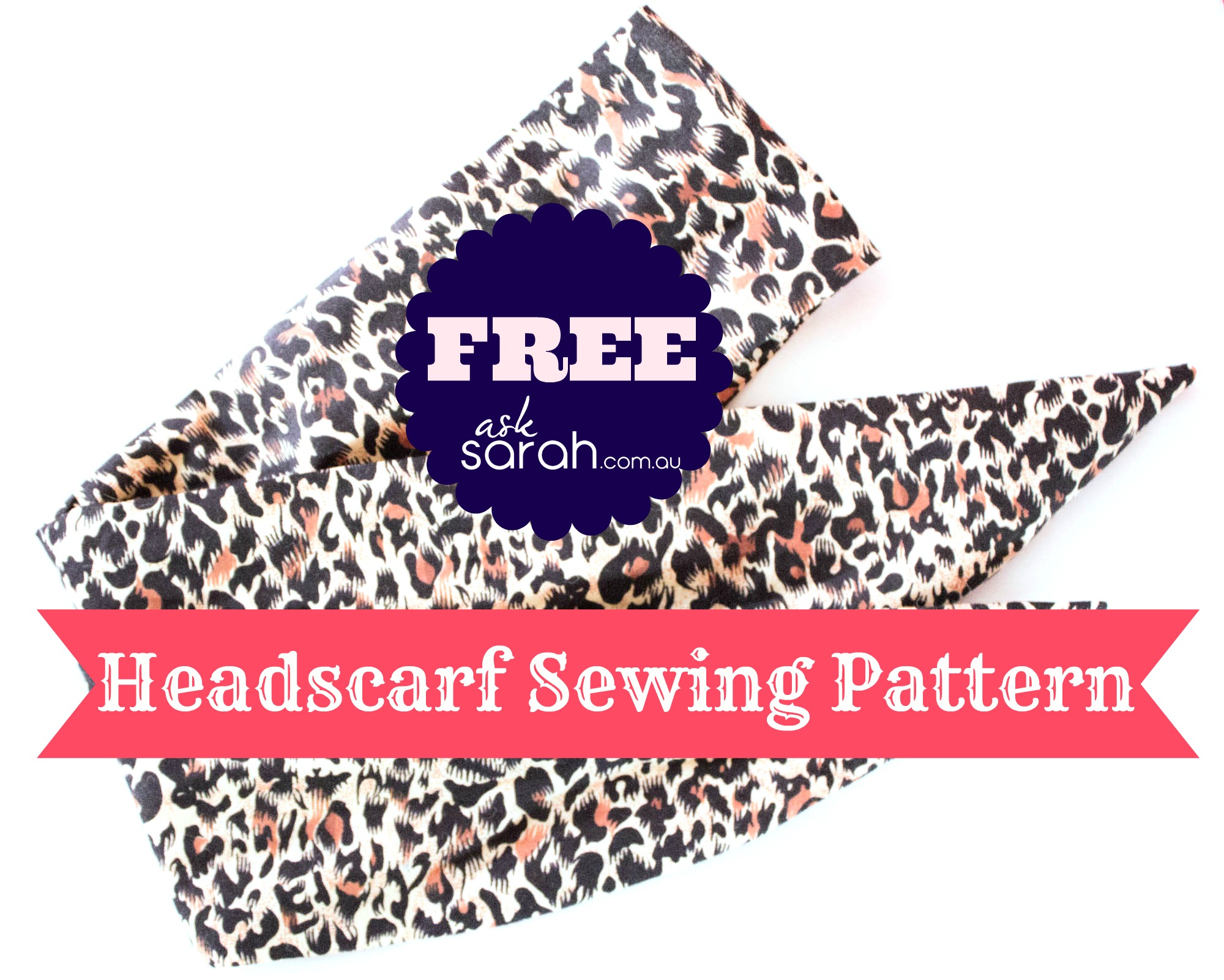 Sew: Fringe Wrap Up & FREE Headscarf Pattern