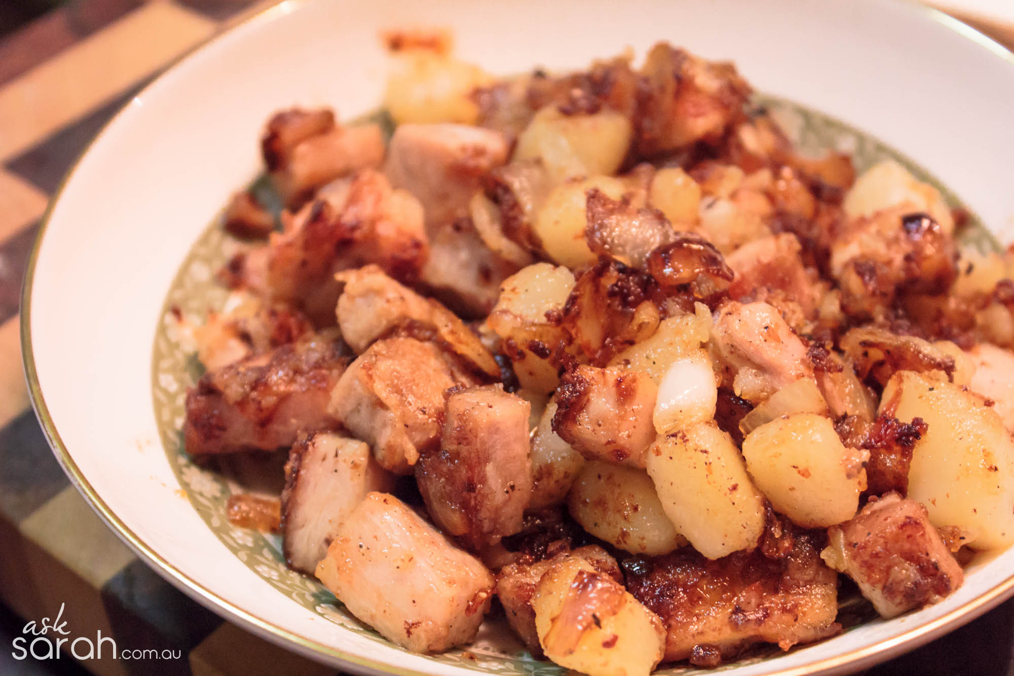 Recipe: Biksemad {Danish Pork & Potato Hash}