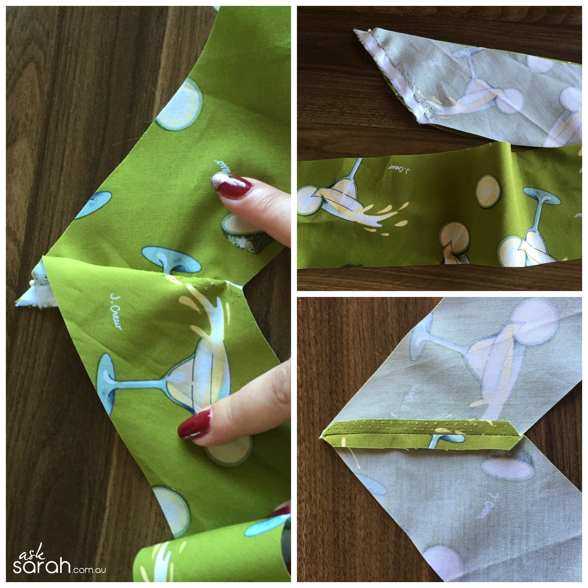 Sew: Removable Retro Décolleté Collar & Halter Strap Tutorial {Turn A Sweetheart Top Into 50's Style Top And Back Again}