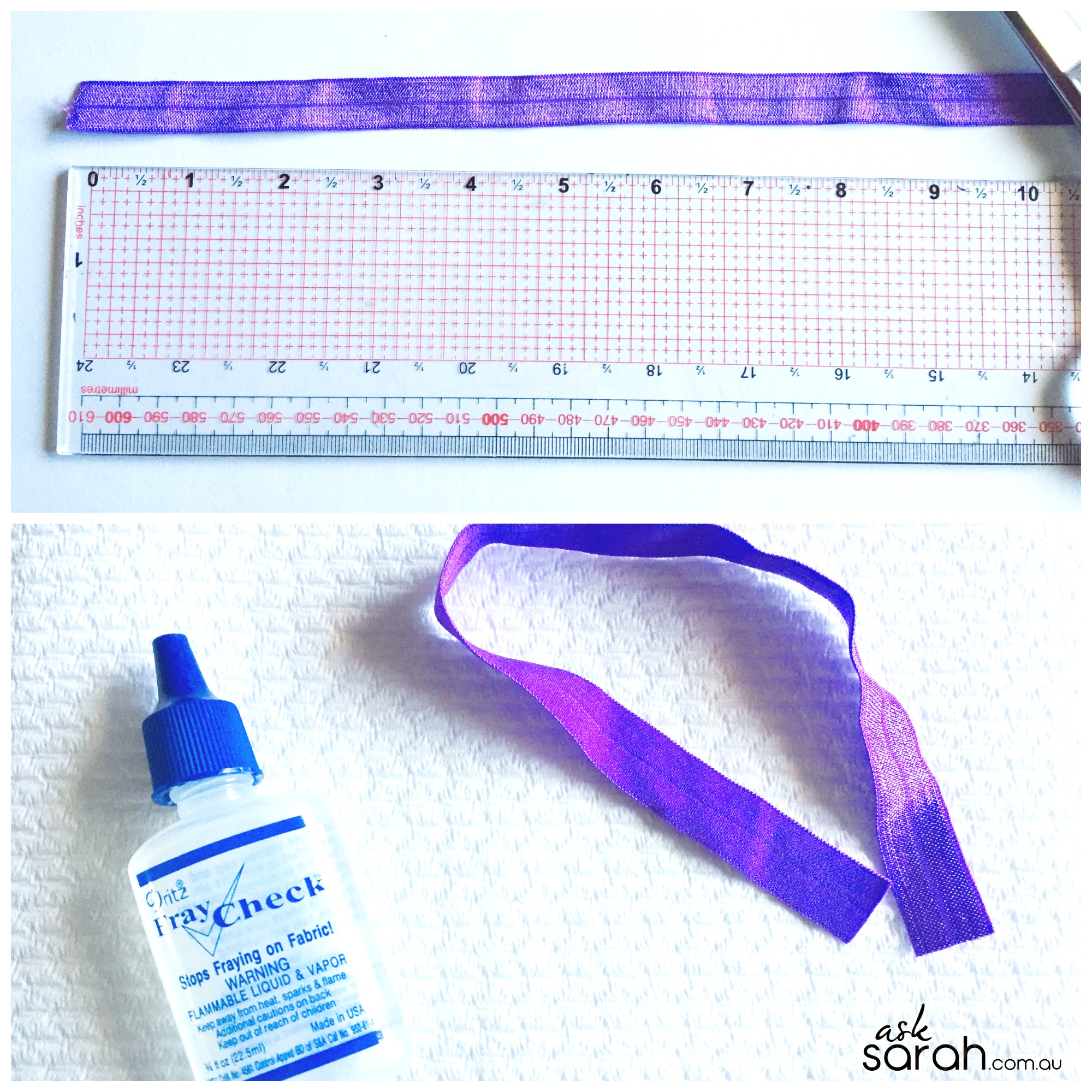 Craft: DIY Creaseless Hair Tie Elastics {Super Quick & Easy! Perfect Gift or Stocking Stuffer}