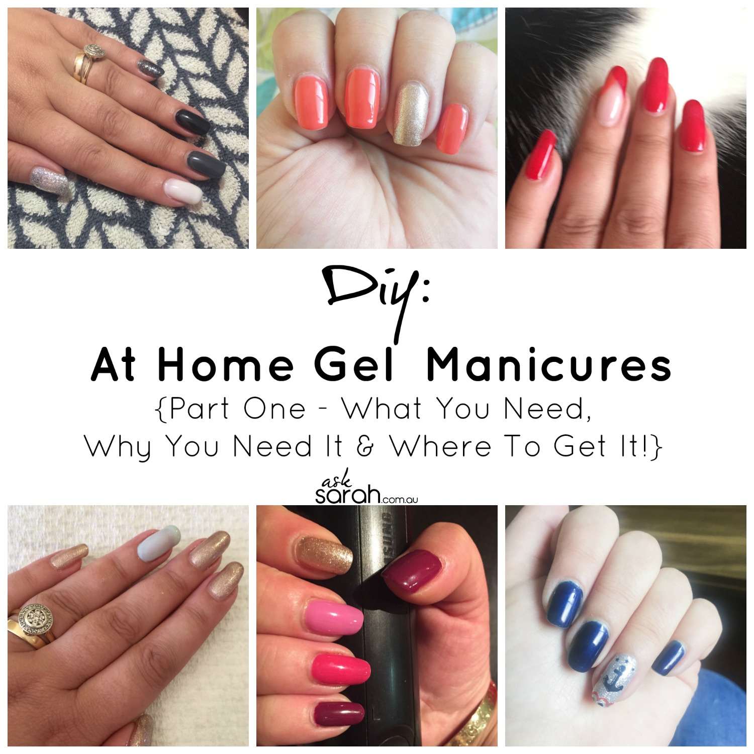 DIY: At Home Gel Manicures {Part One - What You Need, Why You Need It & Where To Get It!}