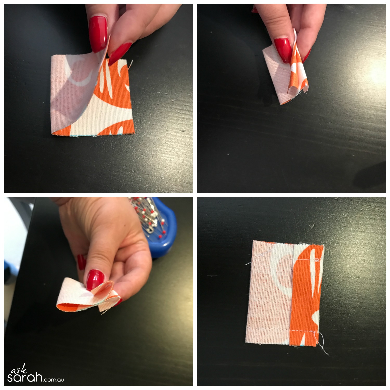 Sew How To Add A Tab To A Zipper {And How Shorten It Too} - Step 1